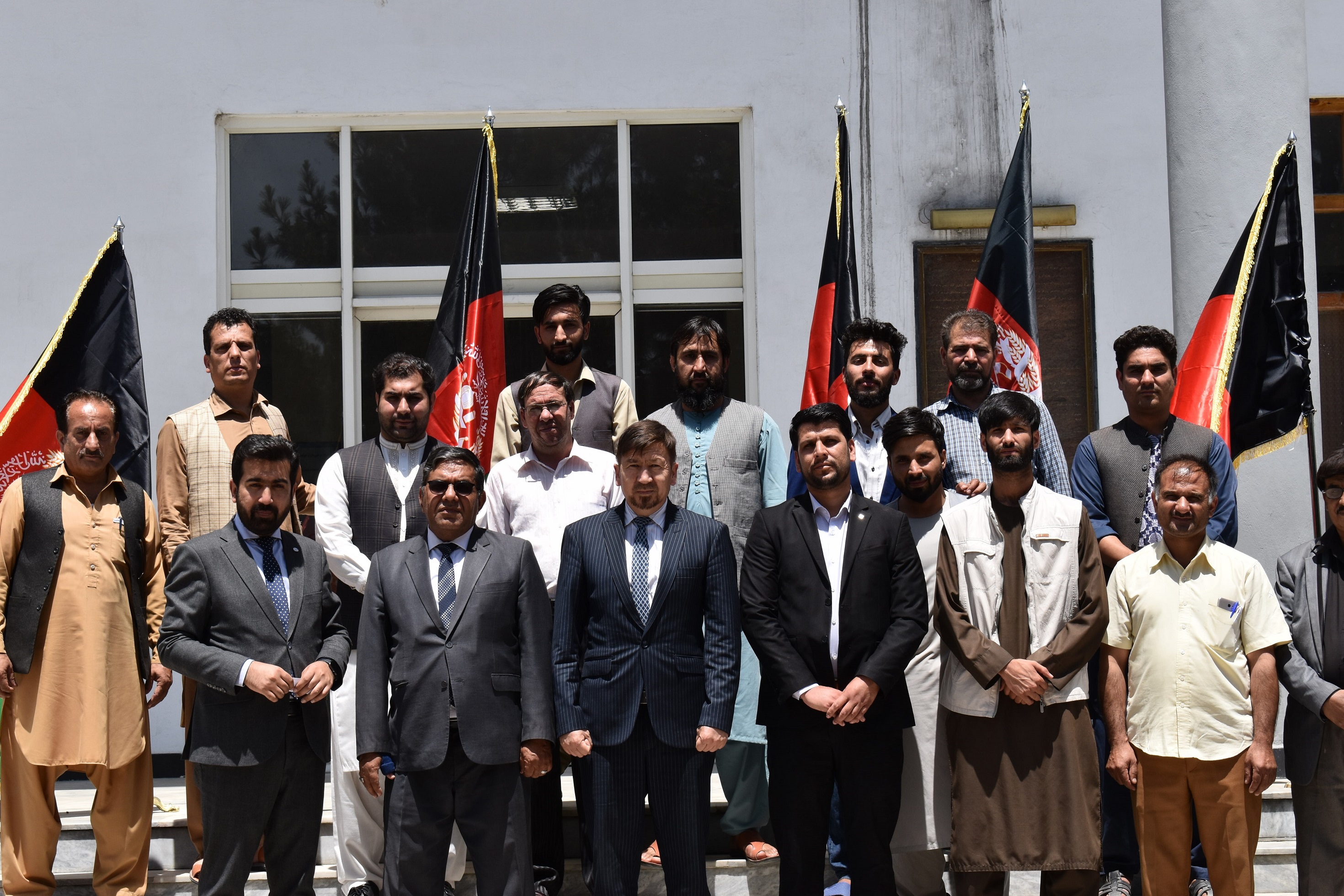 National Flag Day was celebrated at the Afghan National Standards Authority.