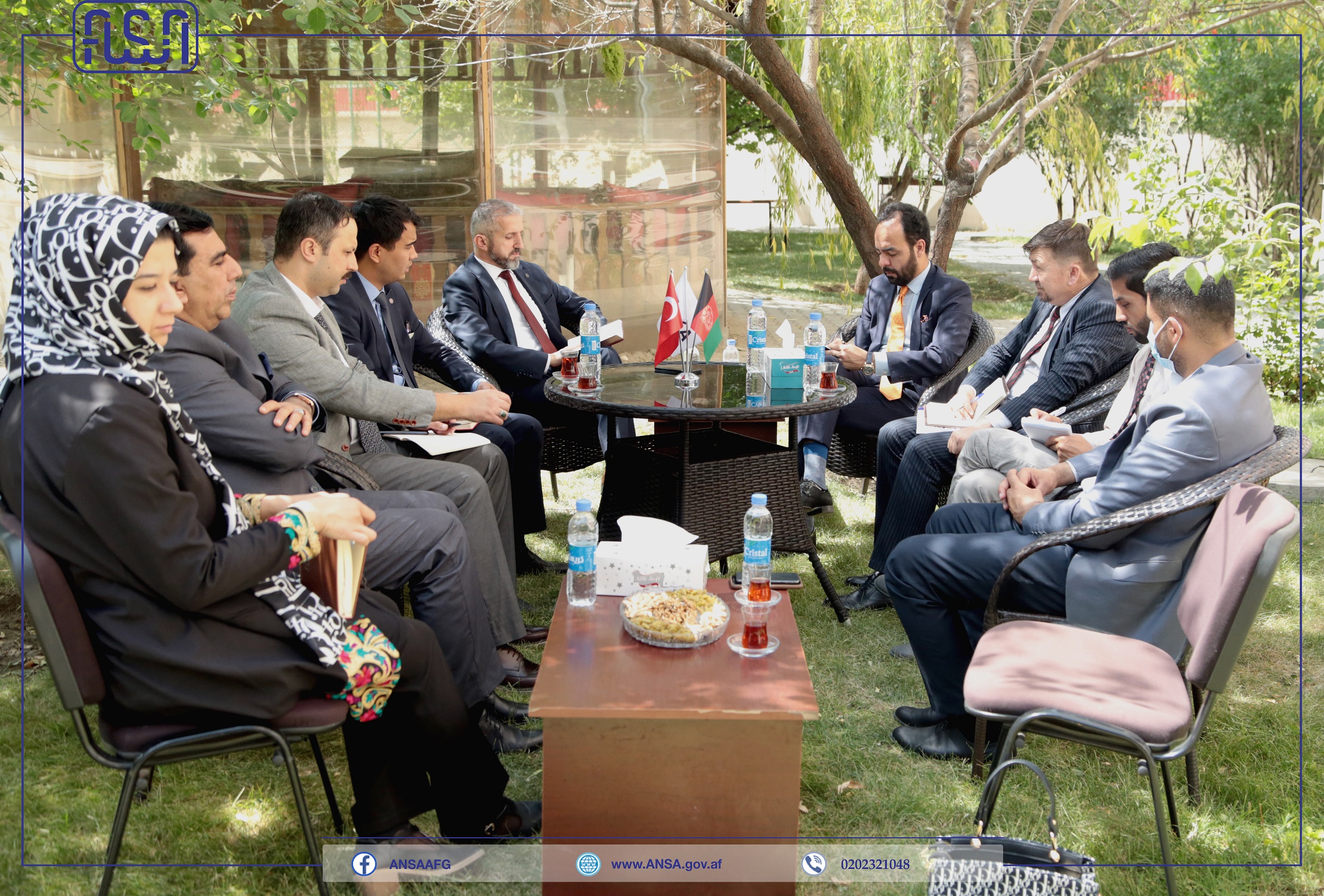 Afghanistan National Standards Authority held a joint meeting for bilateral cooperation between the agency of Coordination and Cooperation of the Islamic Republic of Turkey (TIKA).