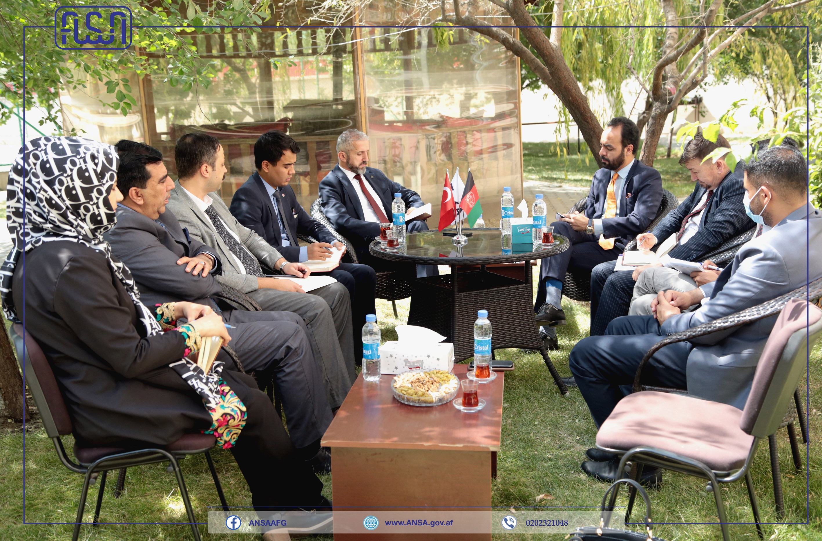 Afghanistan National Standards Authority held a joint meeting for bilateral cooperation between the agency of Coordination and Cooperation of the Islamic Republic of Turkey TIKA.