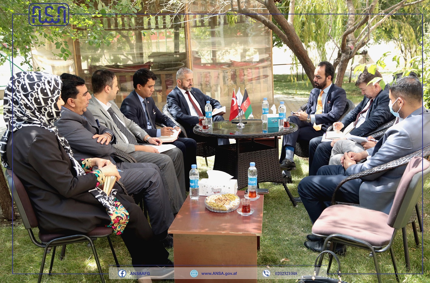 Afghanistan National Standards Authority held a joint meeting for bilateral cooperation between the agency of Coordination and Cooperation of the Islamic Republic of Turkey (TIKA).