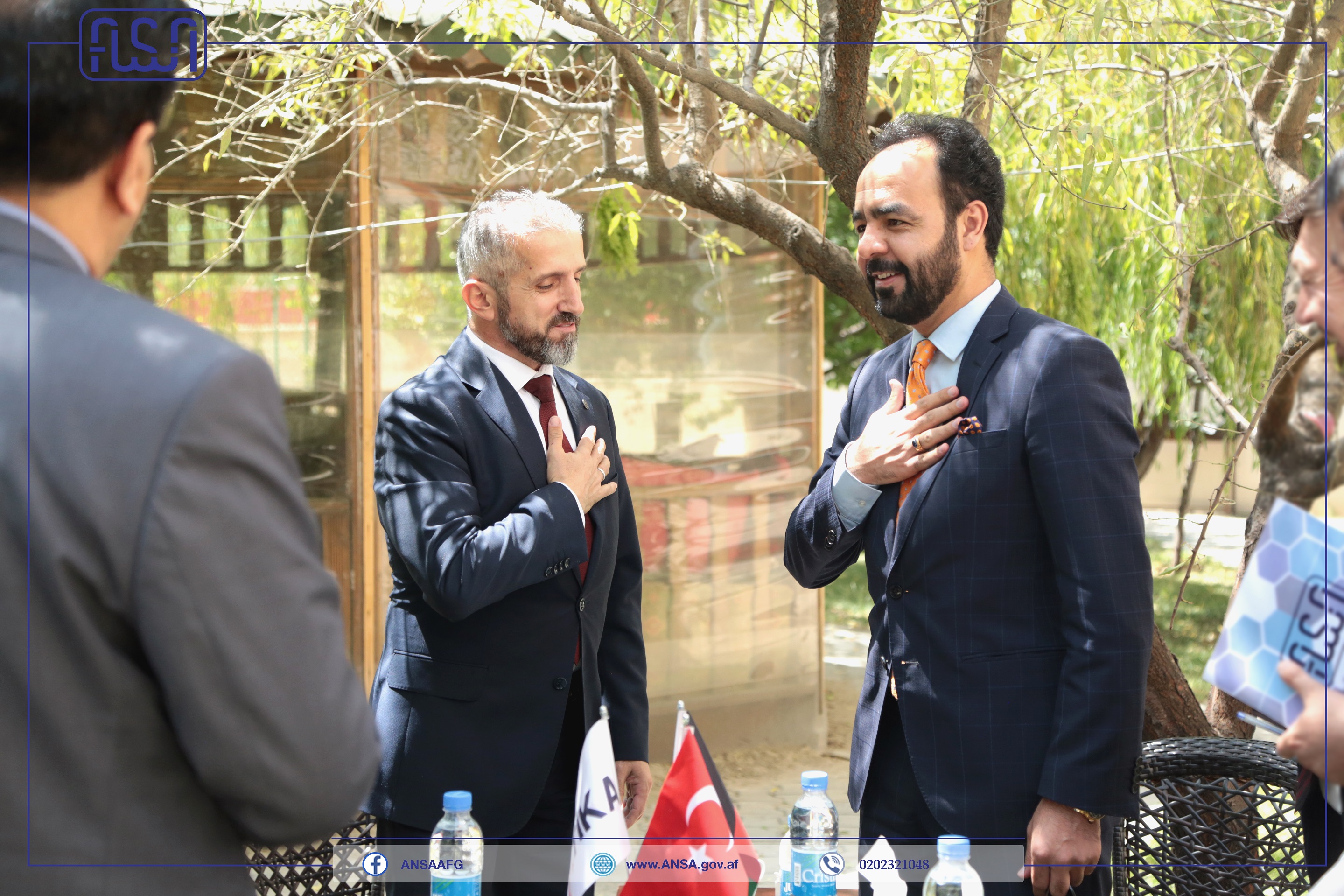 Afghanistan National Standards Authority held a joint meeting for bilateral cooperation between the agency of Coordination and Cooperation of the Islamic Republic of Turkey (TIKA).