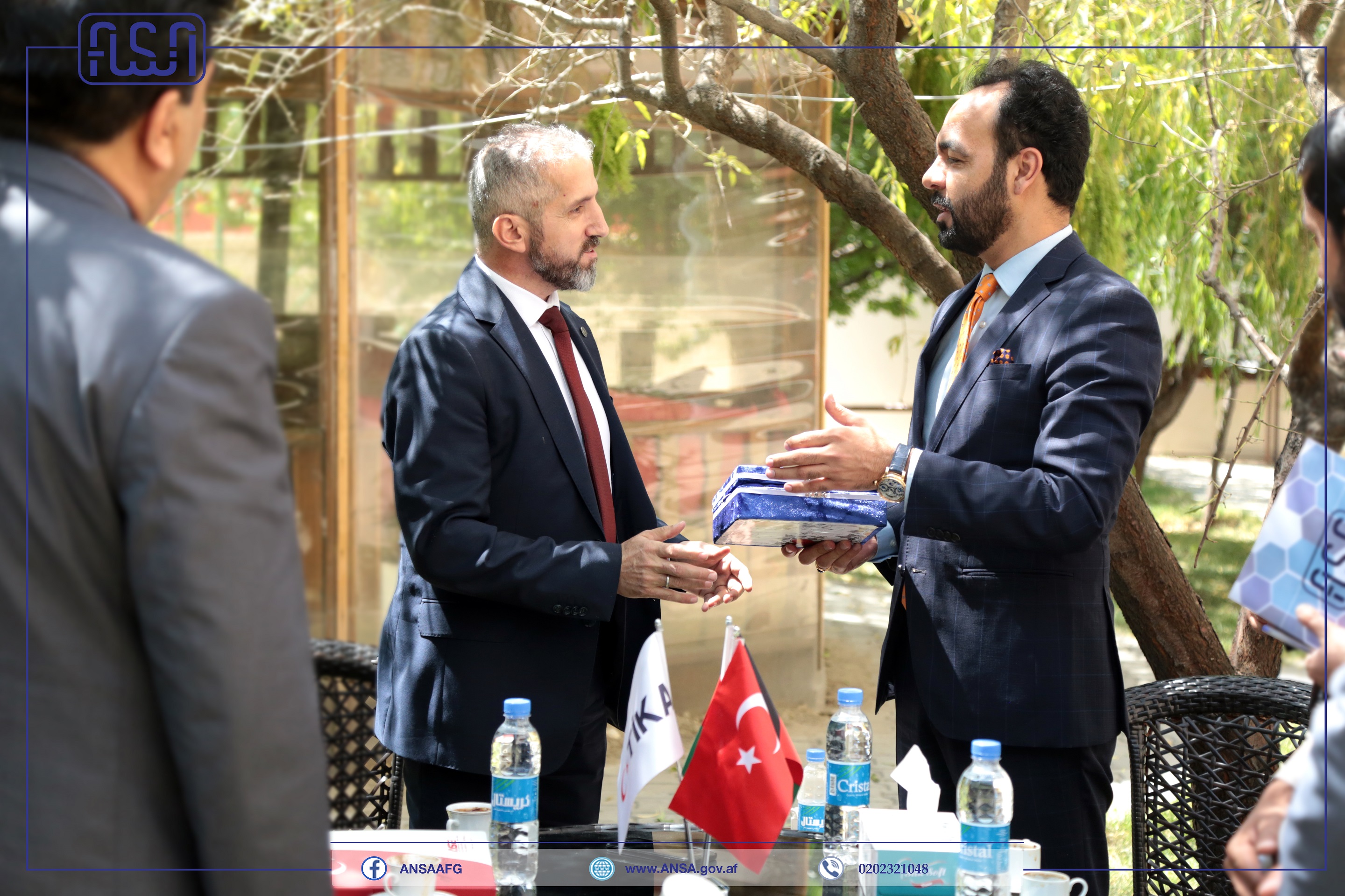 Afghanistan National Standards Authority held a joint meeting for bilateral cooperation between the agency of Coordination and Cooperation of the Islamic Republic of Turkey (TIKA).