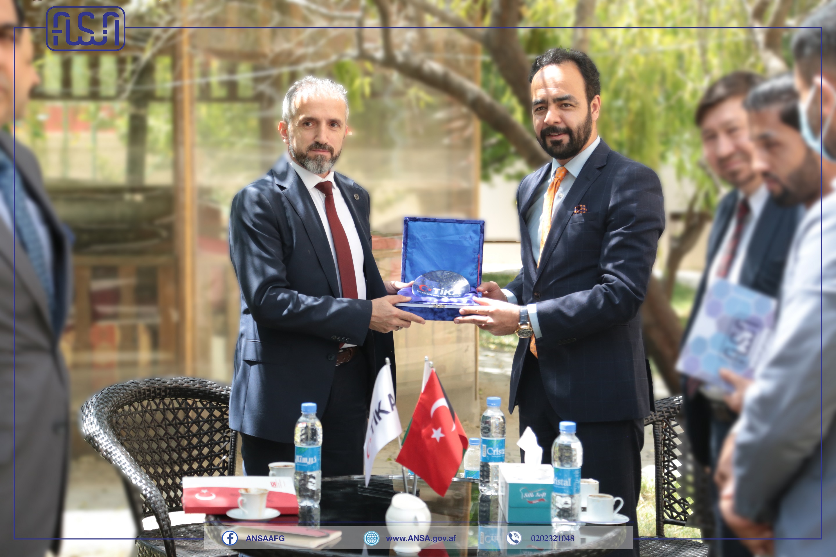 Afghanistan National Standards Authority held a joint meeting for bilateral cooperation between the agency of Coordination and Cooperation of the Islamic Republic of Turkey (TIKA).