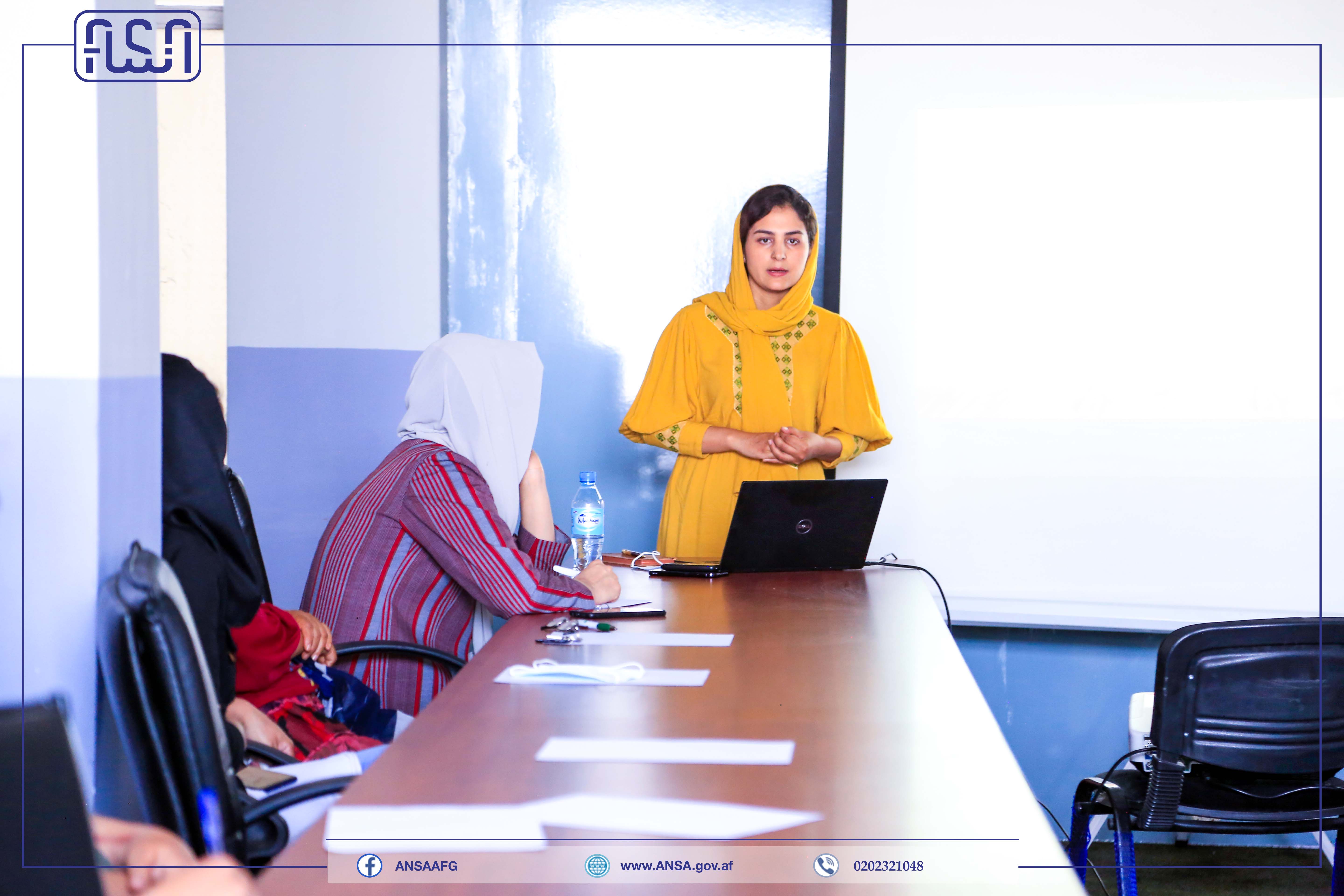 Afghanistan National Standards Authority held a Workshop on the Protection of Women in National Laws.