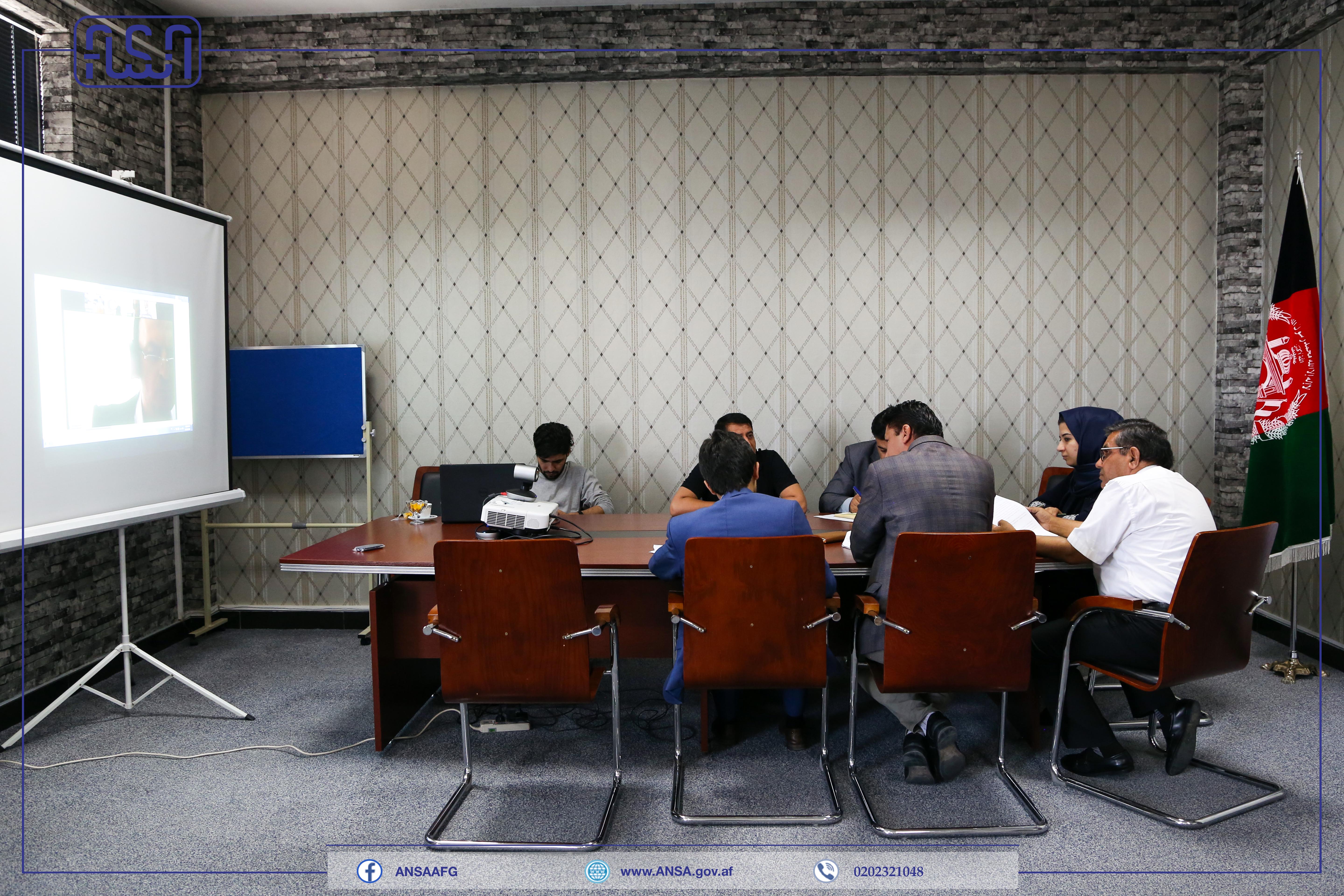 نشست میان اداره ملی ستندرد افغانستان و آژانس ستندرد و مترولوژی اوزبیکستان به شکل آنلاین برگزار شد.