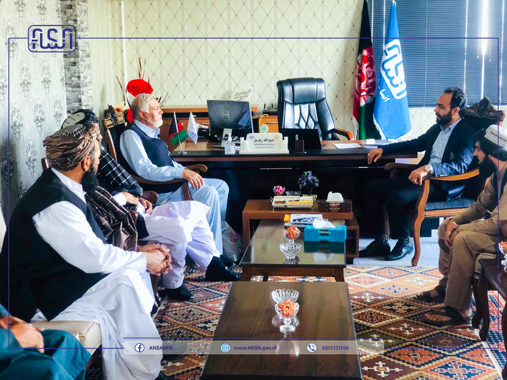 Director General of ANSA meets the Deputy of Afghanistan Chambers federation.