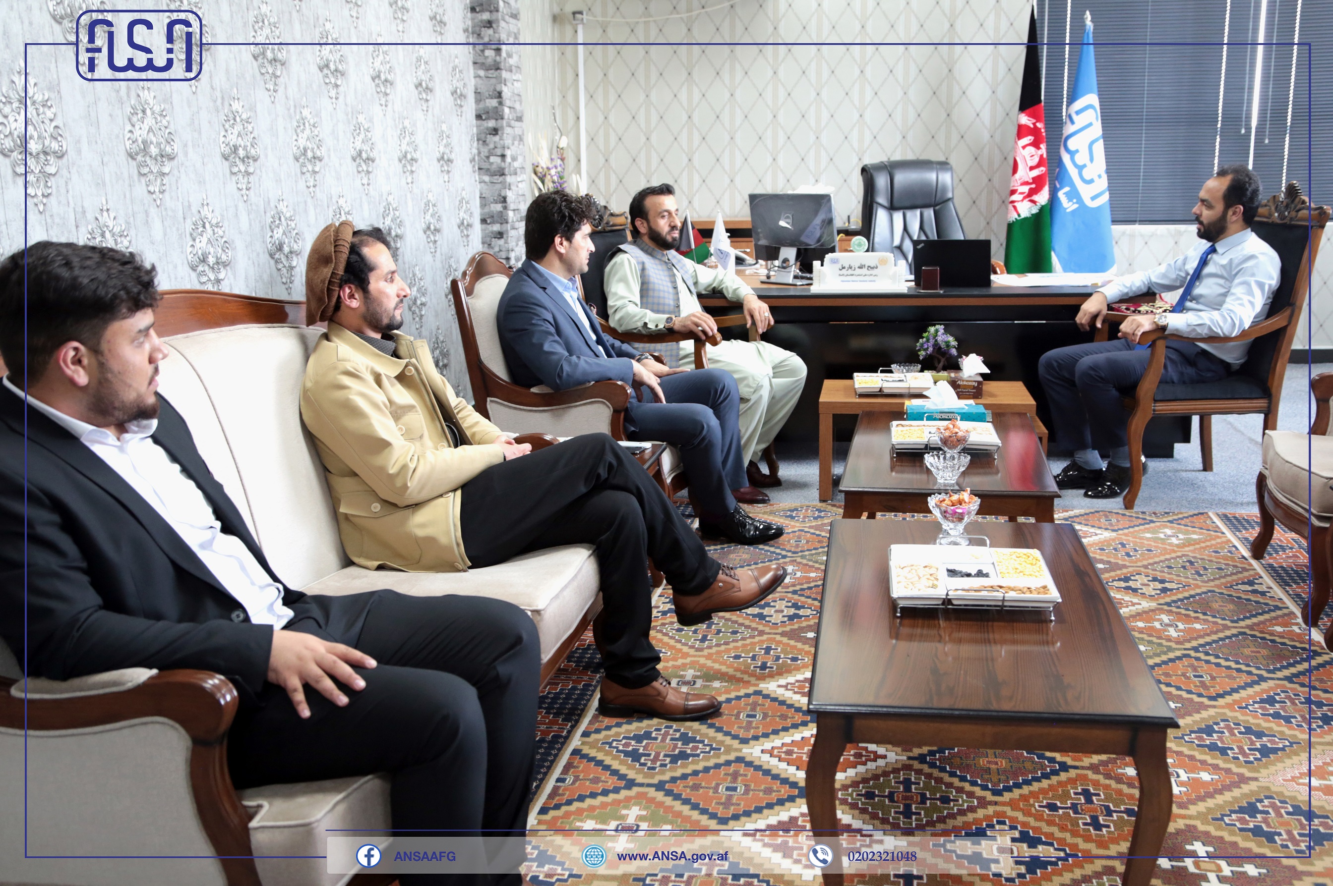 رئیس عمومی اداره ملی ستندرد با رئیس کمیسیون امور داخلی و امنیت ملی مجلس نمایندگان دیدار کرد.
